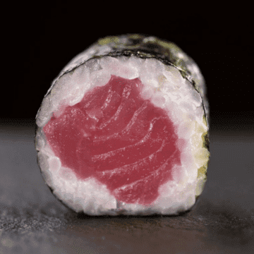 Hossomaki Tekamaki — Atum, Arroz e Alga Nori
