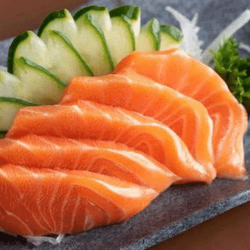 Sashimi Salmão — 5 Fatias de Salmão
