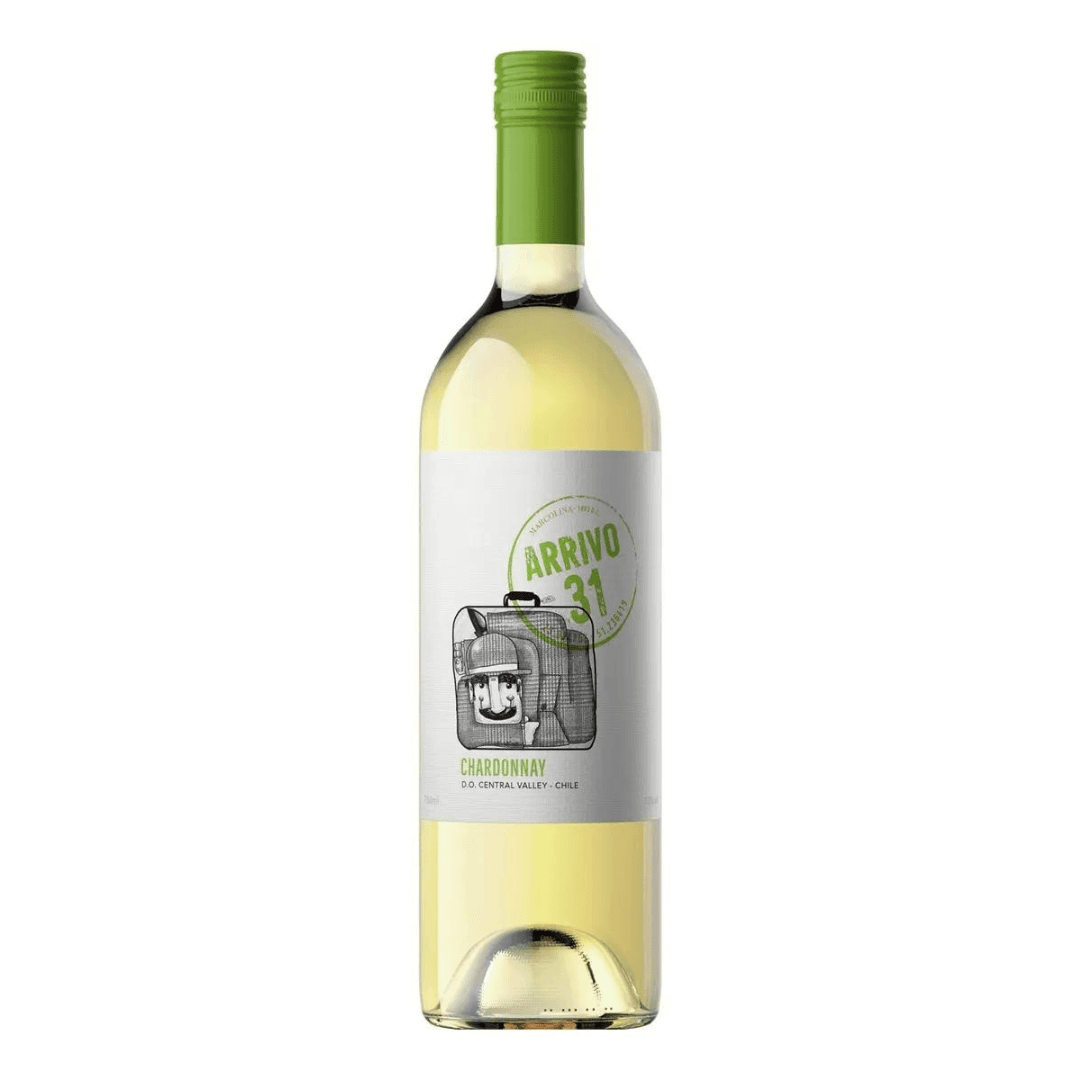 Arrivo 31 Chardonnay — O Vinho Branco Arrivo 31 Chardonnay é uma escolha excepcional para os apreciadores de vinhos que buscam qualidade e sabor.  Produzido pela renomada Vinícola Panizzon, este vinho é oriundo do Valle Central no Chile, uma região conhecida por suas condições ideais para a viticultura.