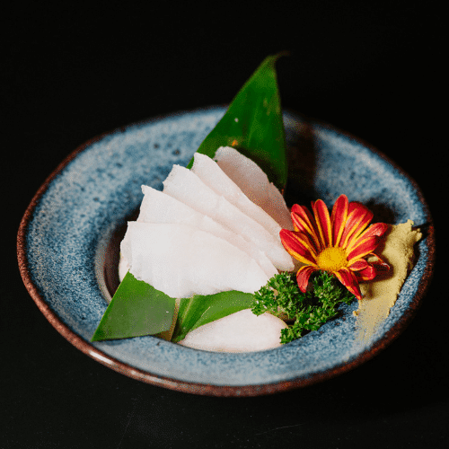Sashimi Peixe Branco do dia