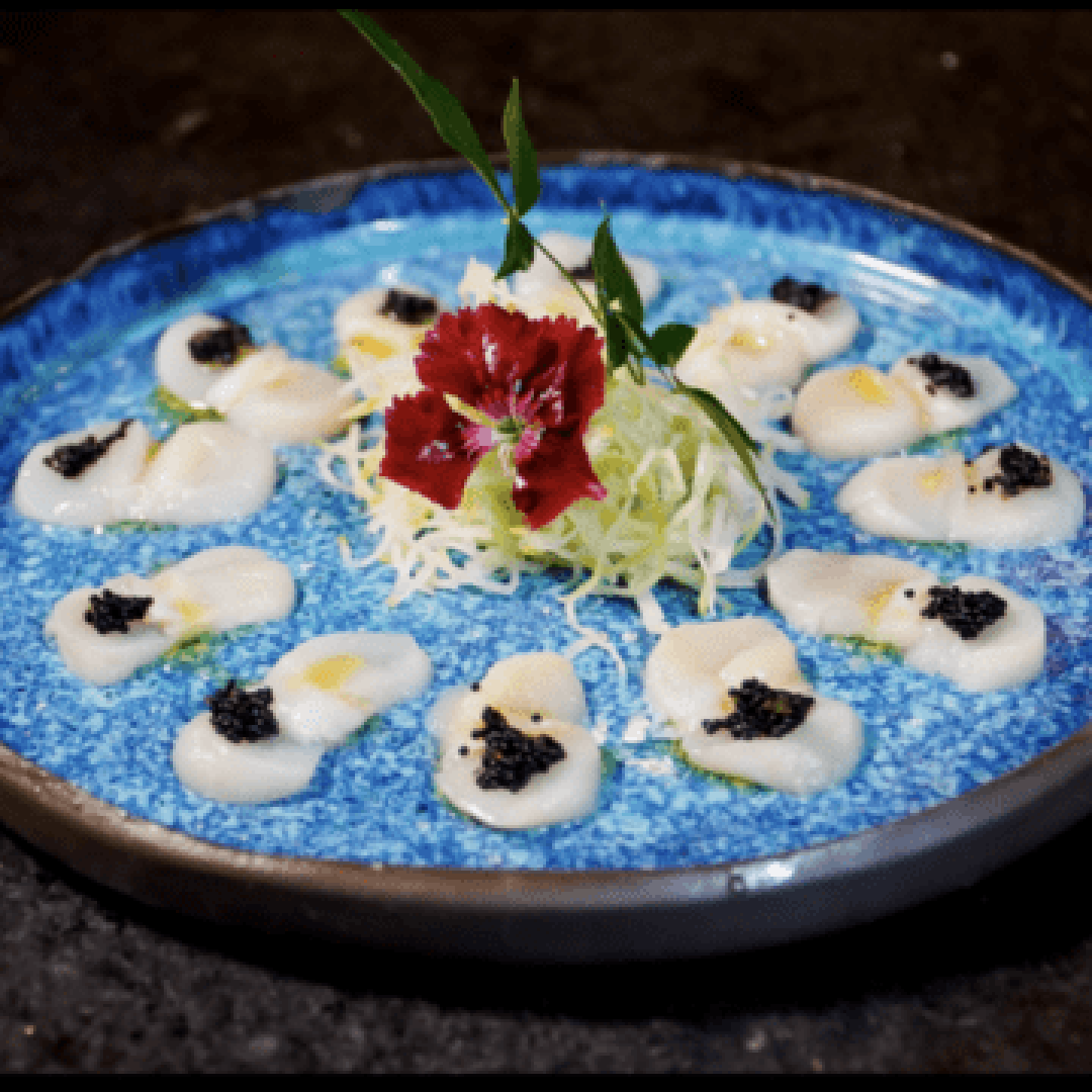 Carpaccio Tekai Vieiras