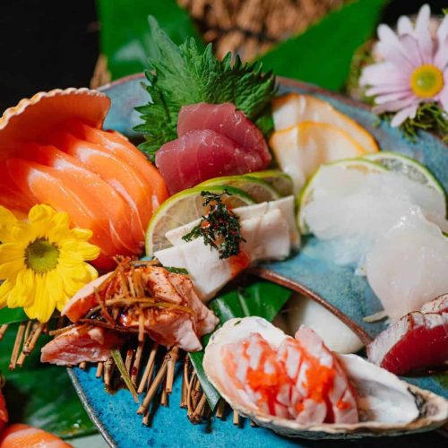 Sashimis variados